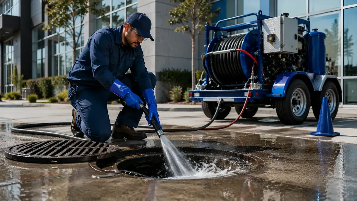 Commercial Hydro Jet Drain Cleaning in Camarillo