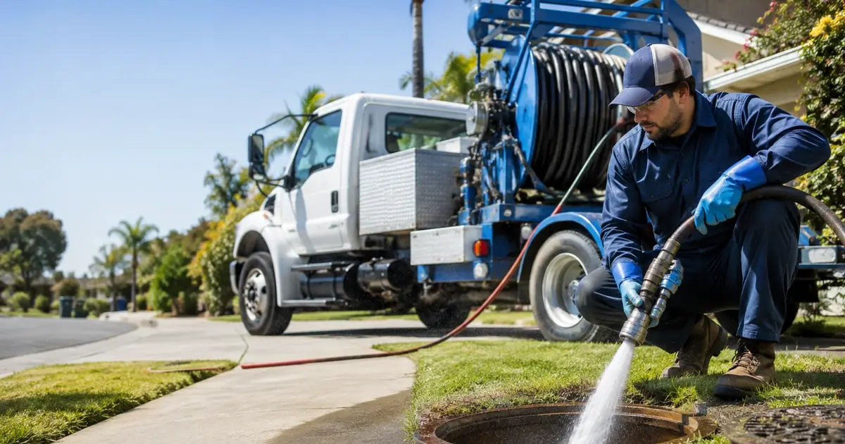 Hydro jet sewer cleaning Camarillo