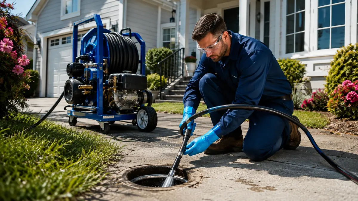 Residential Hydro Jet Drain Cleaning in Camarillo