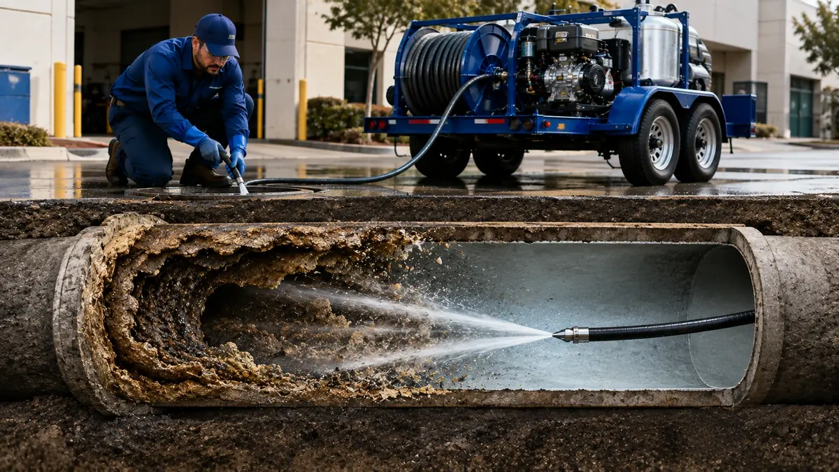 Sewer Pipe Descaling in Camarillo
